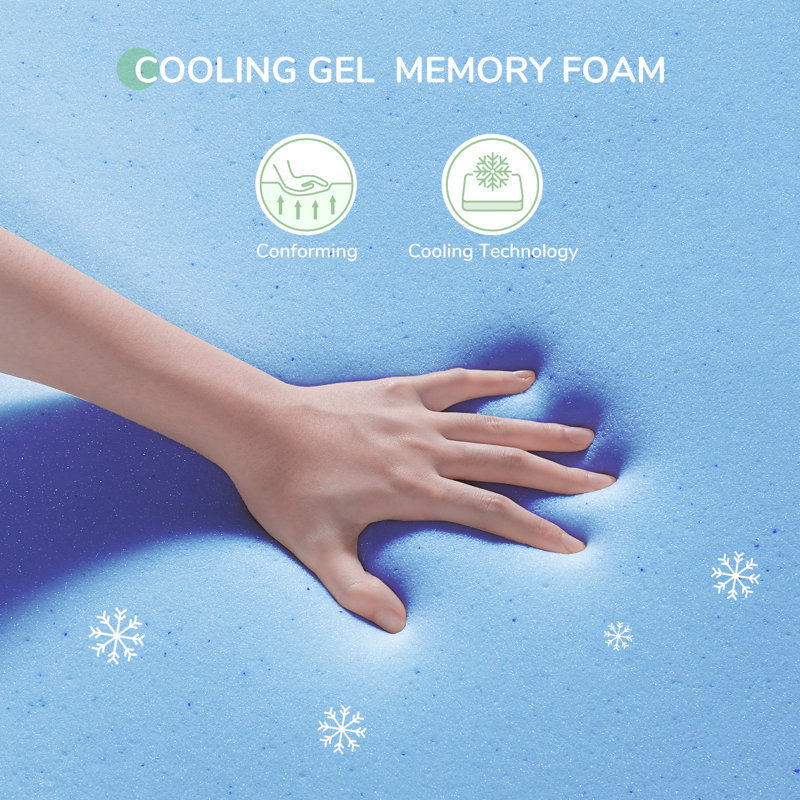 Alwyn Home Roo 12 '' Gel Memory Foam Mattress & Reviews Wayfair